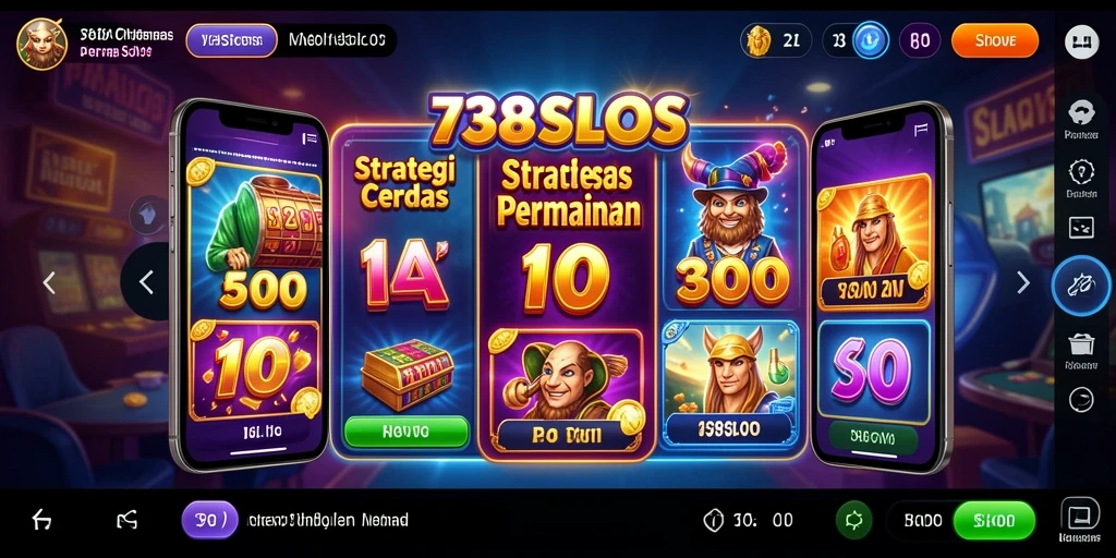 Screenshot dari gameplay 738SLOTS menampilkan elemen strategi yang menarik.