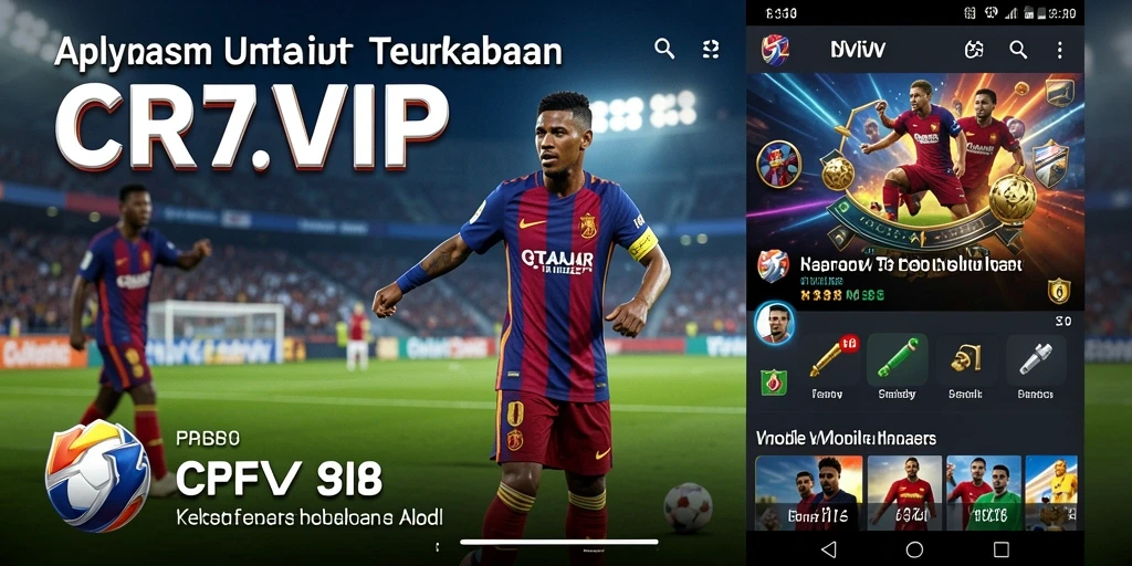 Tampilan aplikasi CR7VIP dengan fitur Utility yang mengesankan.