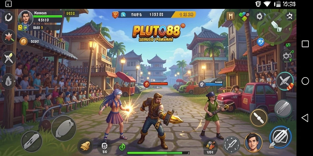 Gameplay seru dalam PLUTO88 menunjukkan tantangan simulasi nyata.