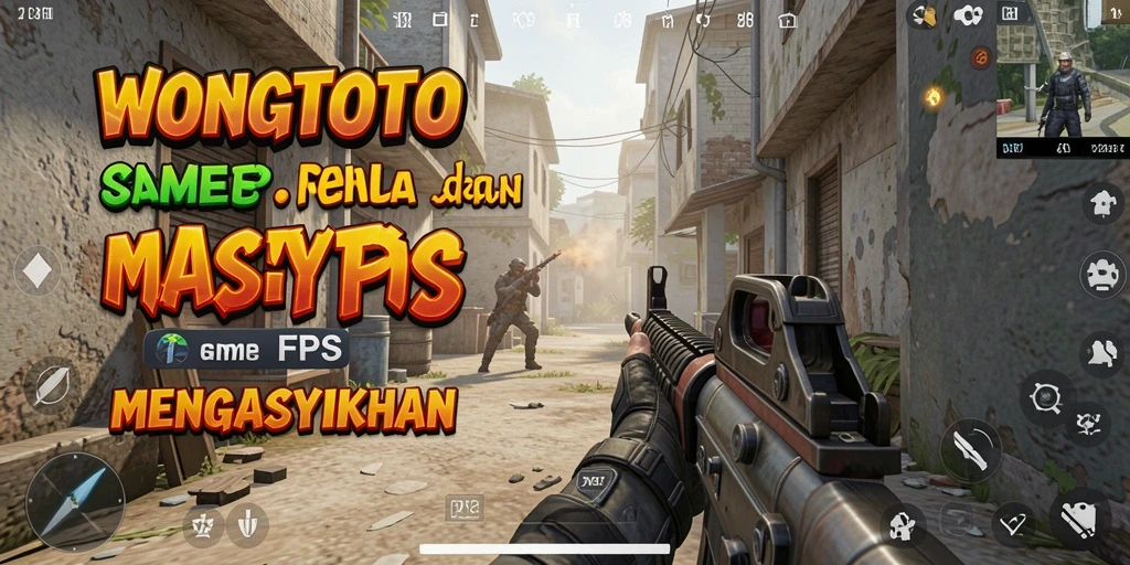 Tampilan gameplay seru dari WONGTOTO yang penuh aksi FPS.